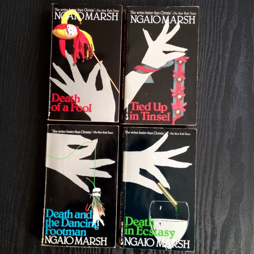Vintage Ngaio Marsh Mysteries Set of 4